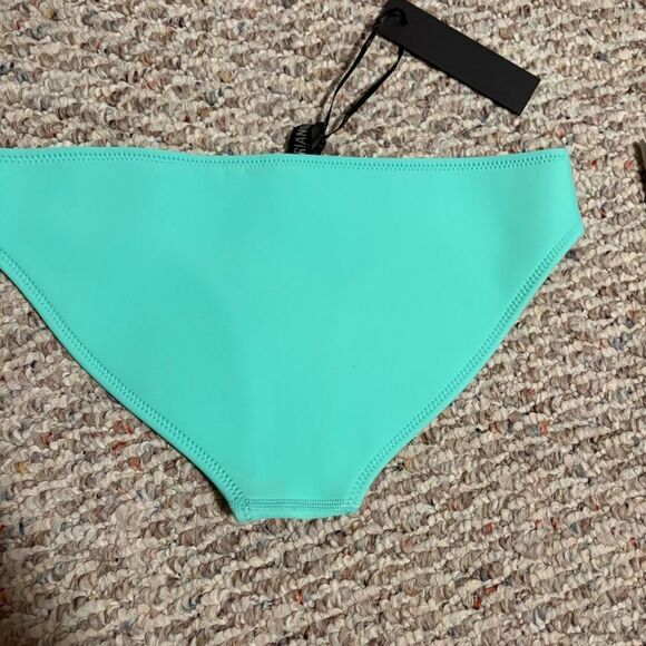 NWT Triangl Bambi Bubble Mint Neoprene Bikini Bottoms Size XS - Picture 2 of 7